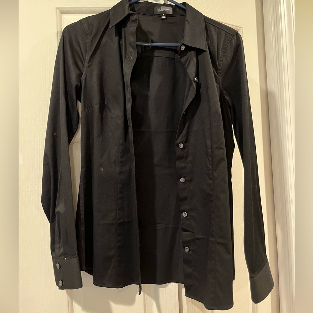 Black button up from The Limited